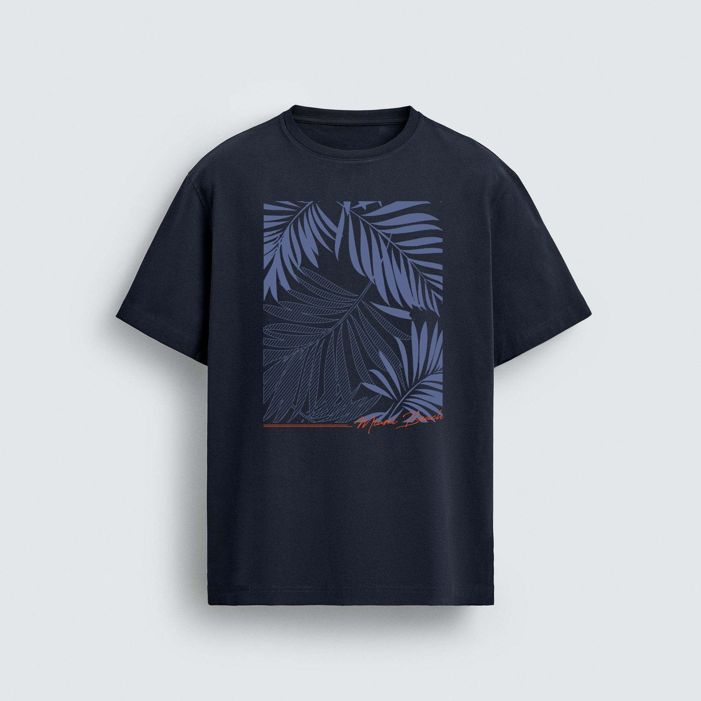 Summertime Palm Springs Graphic – Vector for Men's Graphic T-shirt