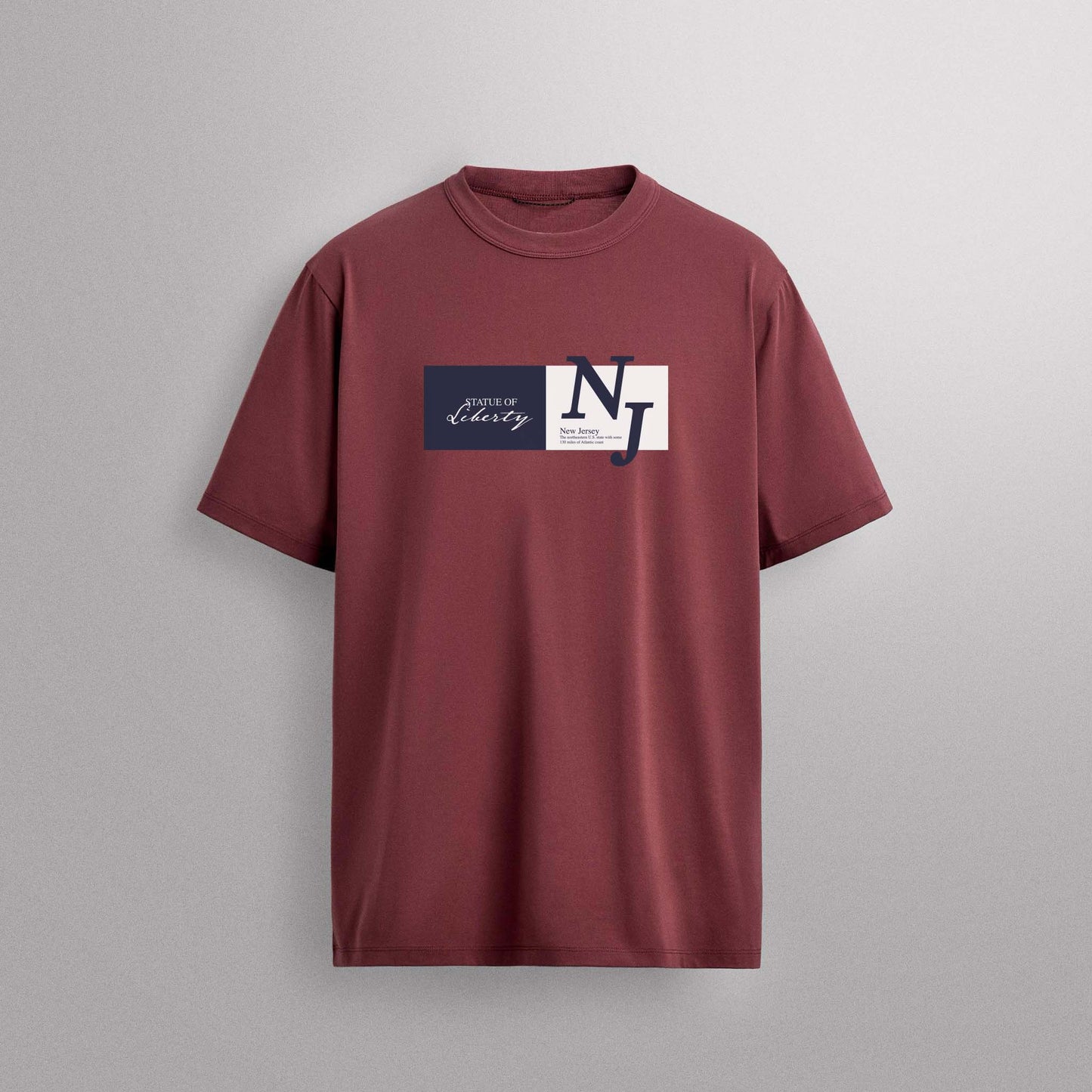 New Jersey Square - Vector for Men's Graphic T-shirt