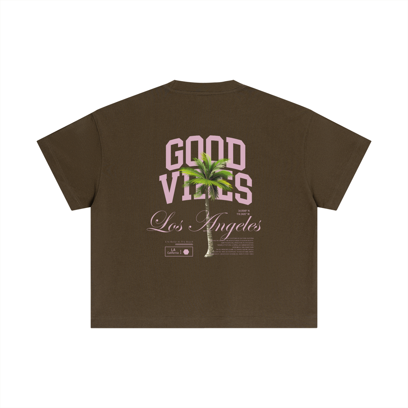 Men's Graphic Tee,Minimalist Streetwear,back print t shirt,Los Angeles Graphic Tee