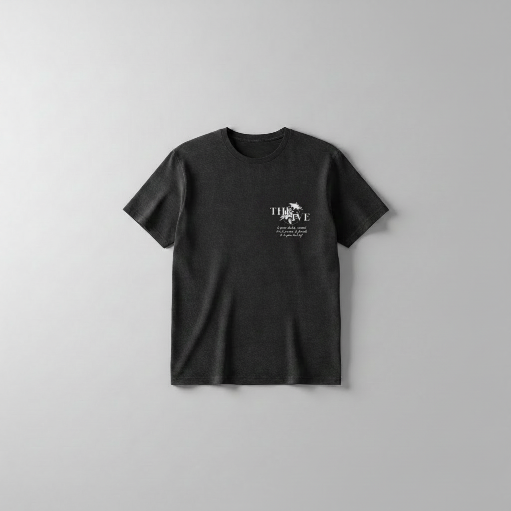 Positivity Streetwear Typography for Men's Apparel