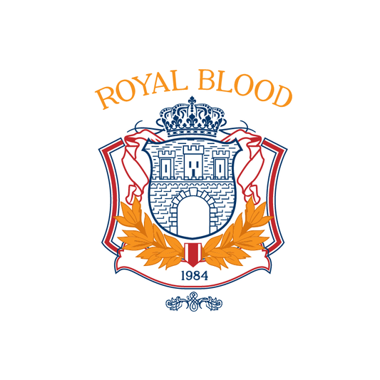 Royal Blood Embroidery Badge Men Embroidery Artwork Graphic Design