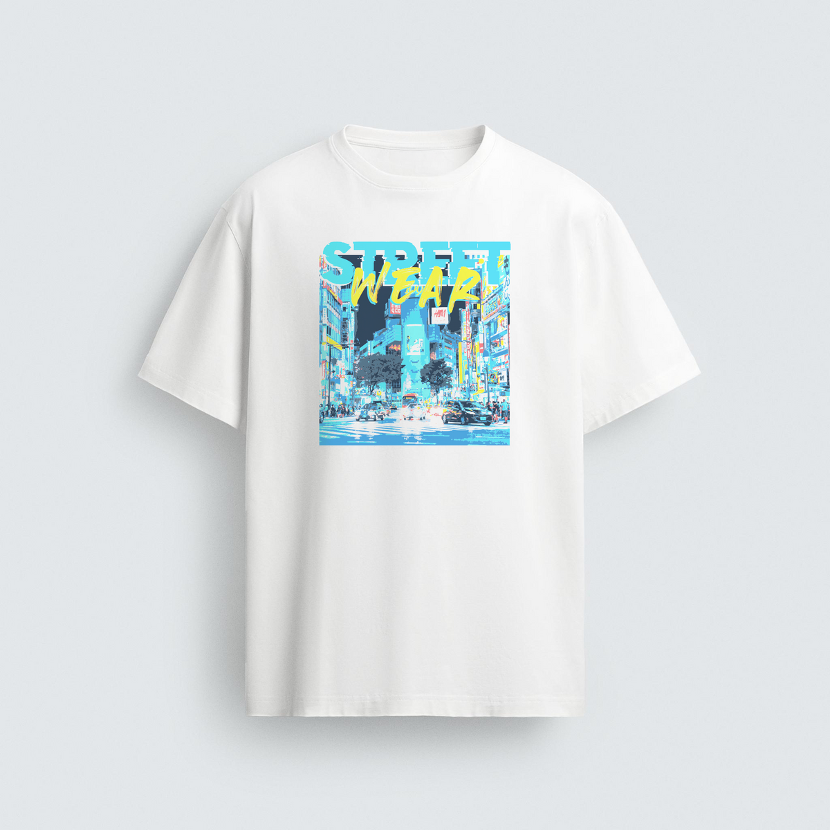 Streetwear Painting Illustration for Men T-Shirt