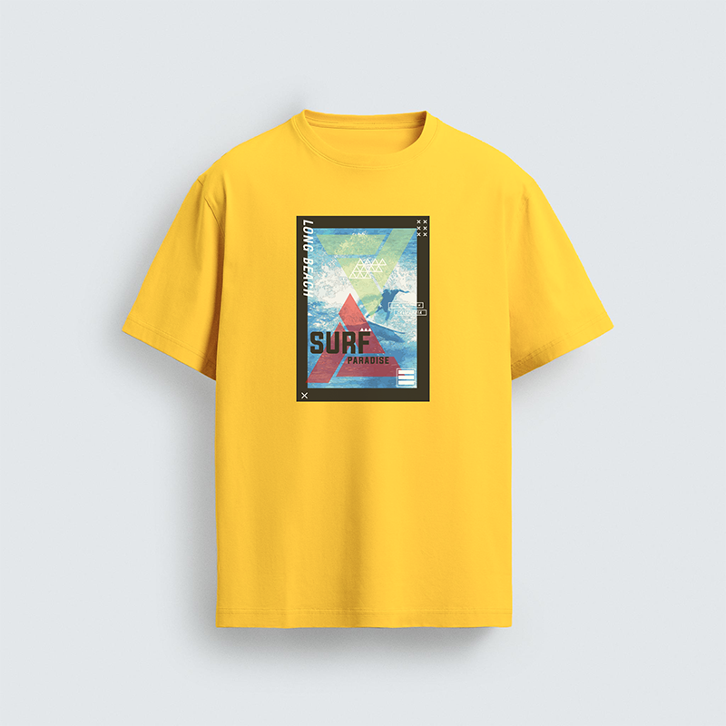 Long Beach Surf Paradise T-Shirt Print Graphic Design