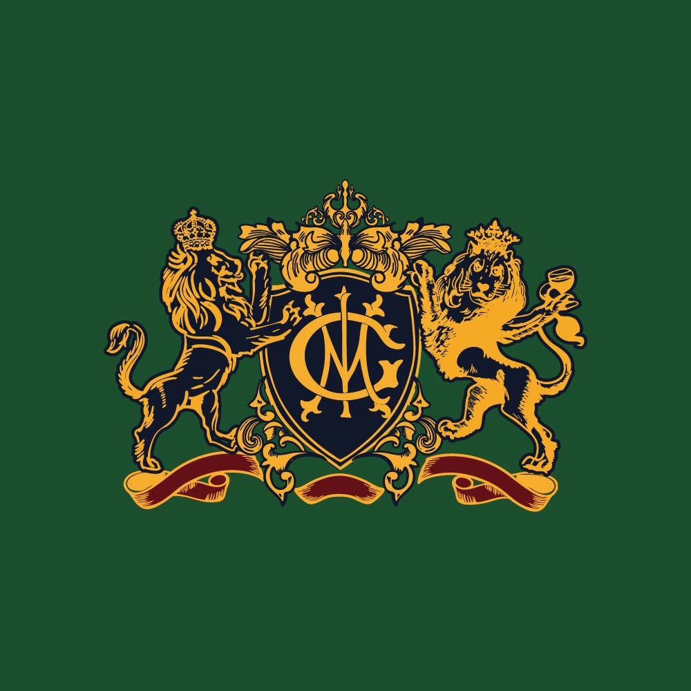 Royal Monogram Heraldic Crest Vector – Polo Embroidery Badge Artwork