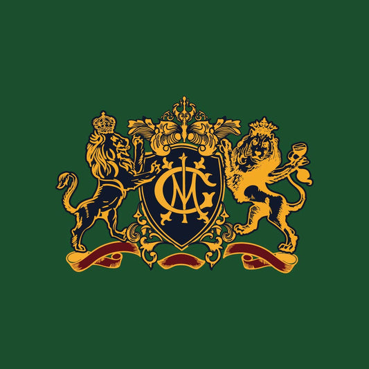 Royal Monogram Heraldic Crest Vector – Polo Embroidery Badge Artwork