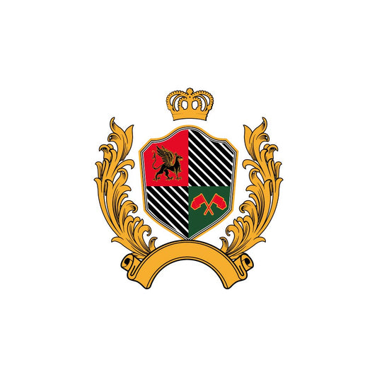 Royal Heraldic Shield Crest Vector – Polo Embroidery Badge Artwork