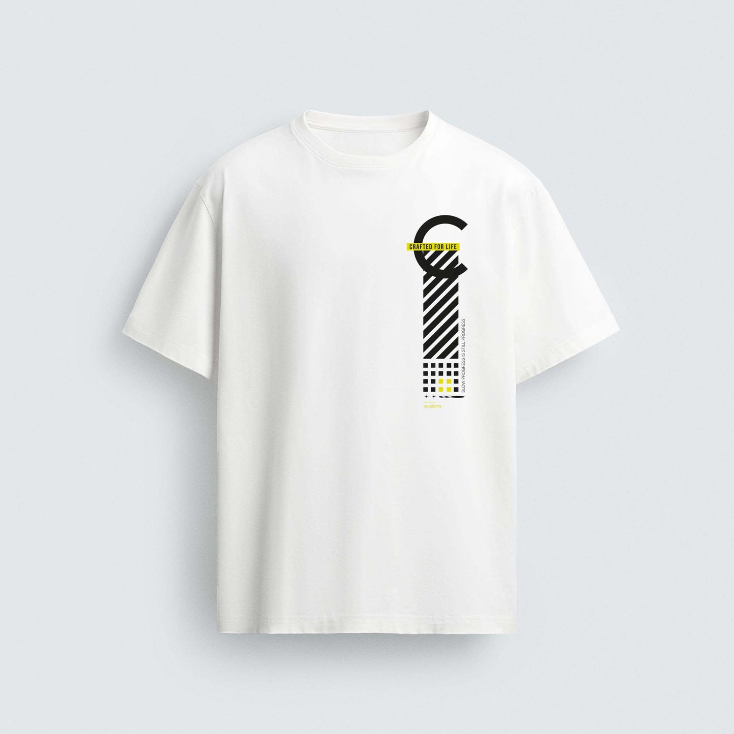 Technical Vertical Placement print - Vector for Men's Graphic T-shirt