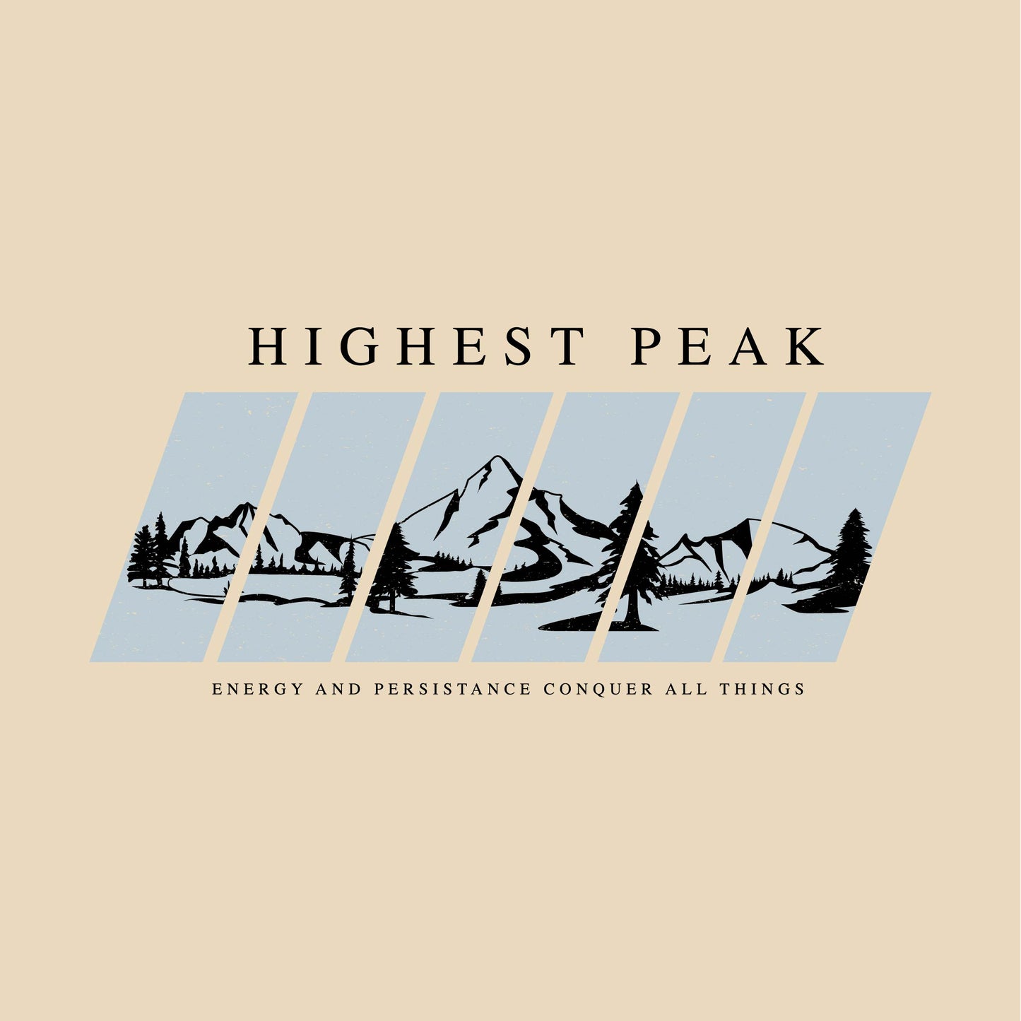 Mountain Expedition Graphic – Vector Design for Men's Graphic T-shirt