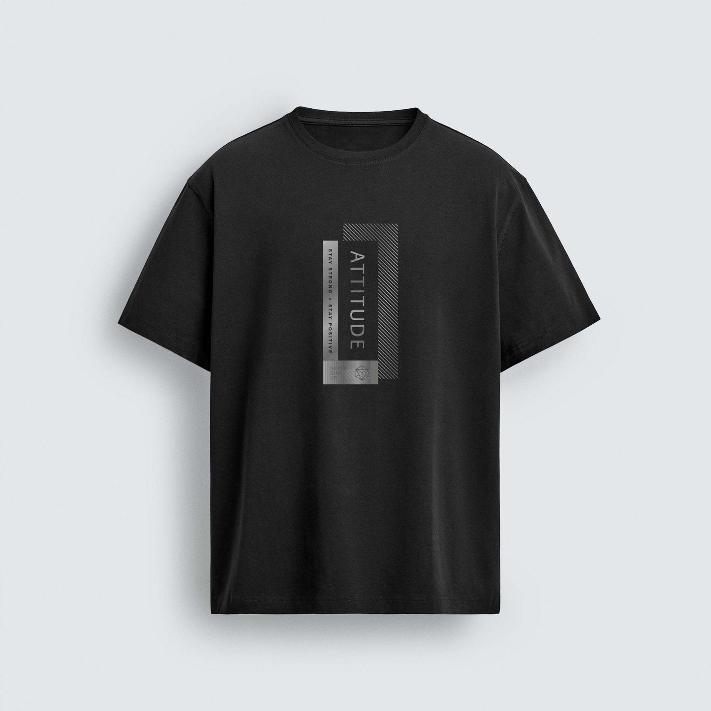 Men’s Attitude Athletic Graphic T-Shirt Print Design for Men