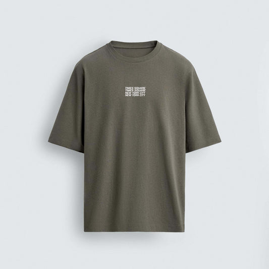 Front & Back Print NYC Streetwear Artwork Design for Men's T-shirt