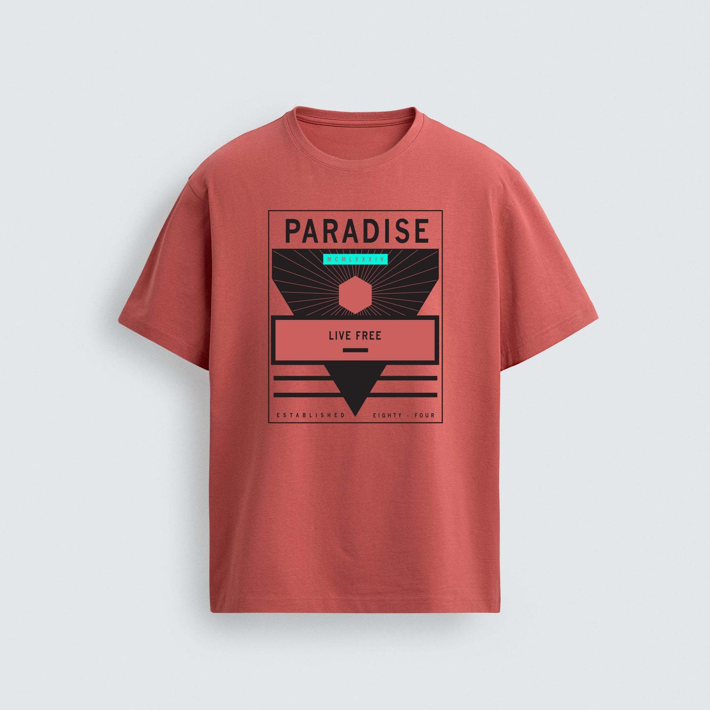 Abstract Geometric Graphic – Streetwear Vector for Men's T-shirts
