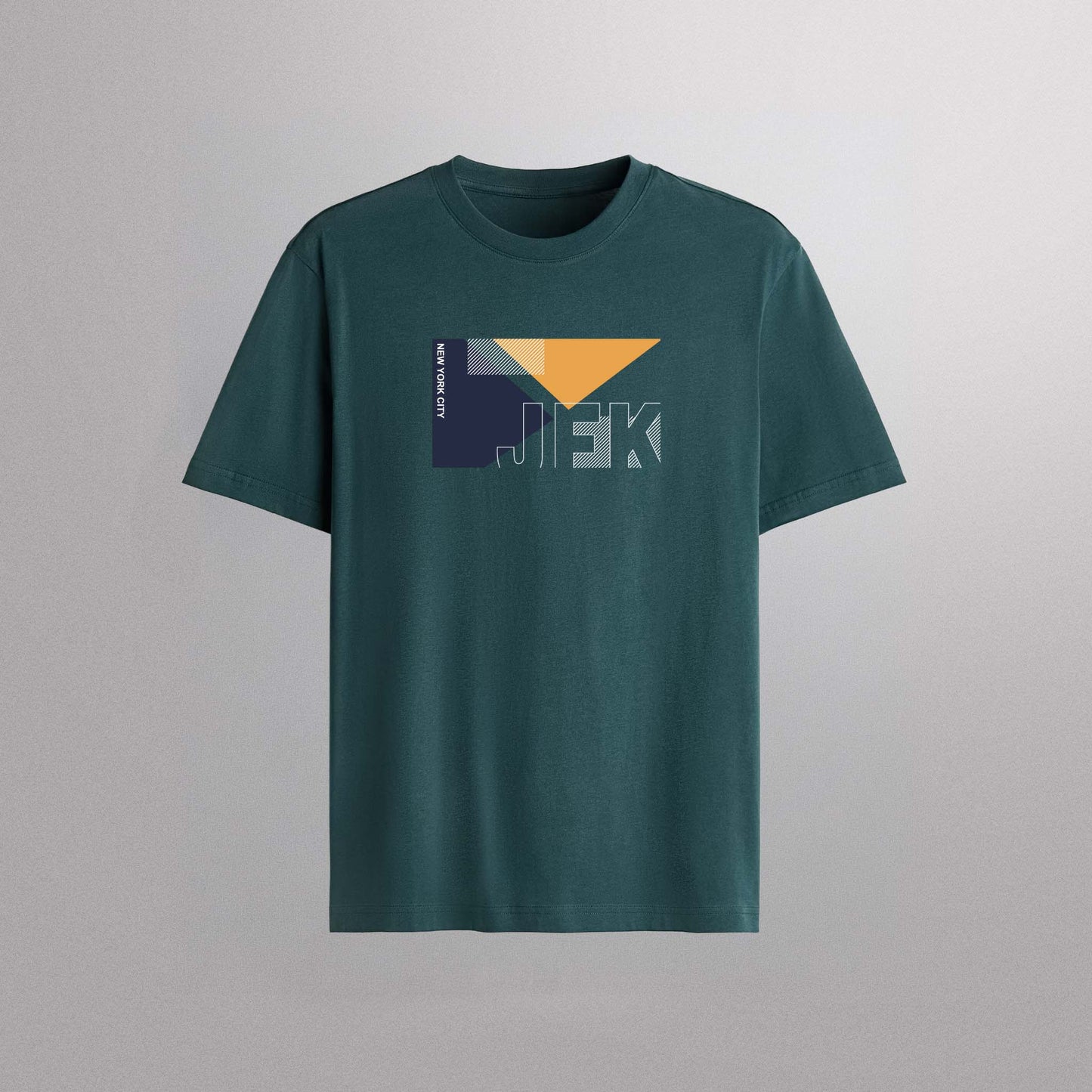 Geometric Typography Vector Design for Men's Graphic T-shirt