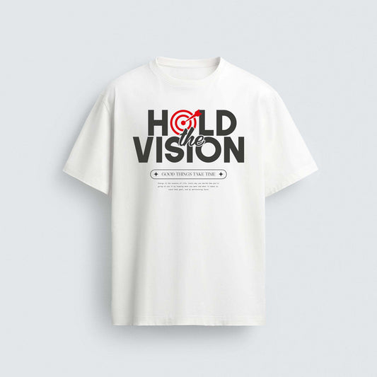 Hold the Vision T-Shirt Print Design for Men's T-shirt