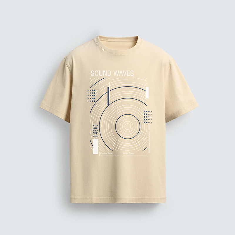 Soundwave Graphic T-Shirt Print for Men